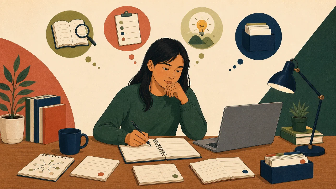 A student-centered editorial illustration representing What Kind of Note Are You Writing?.
